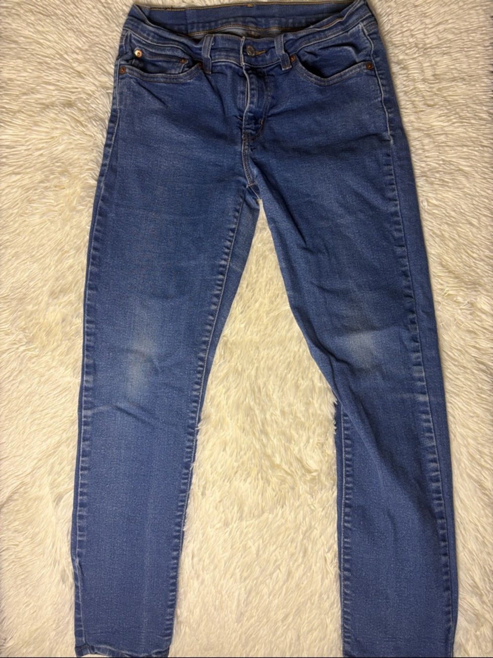 Levi's Blue Straight Women's Jeans